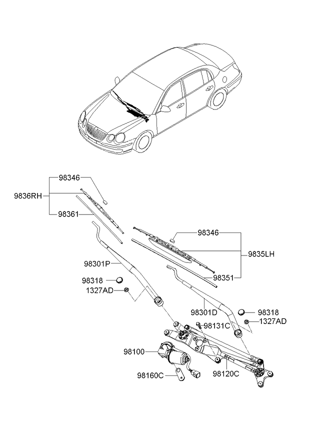 A/C SYSTEM - COOLER LINE, FRONT