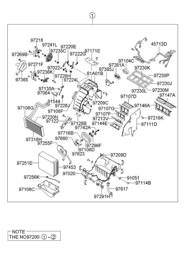 A/C SYSTEM - COOLER LINE, FRONT