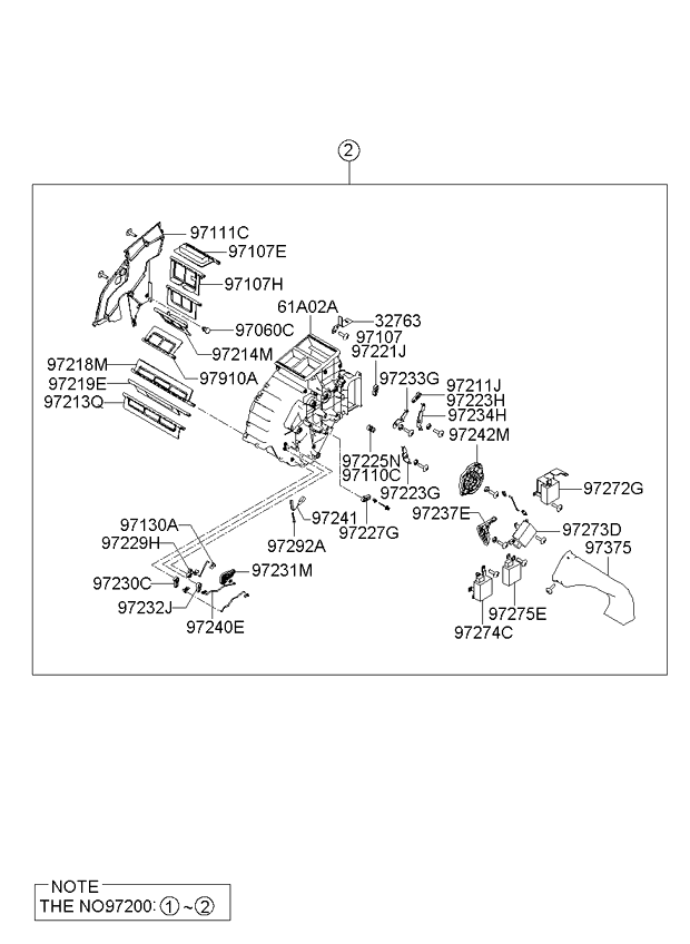 A/C SYSTEM - COOLER LINE, FRONT