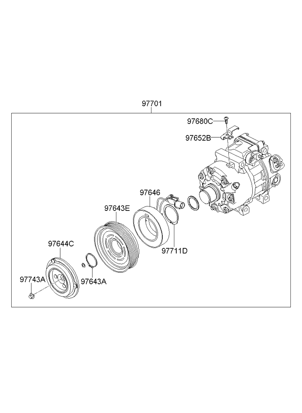 A/C SYSTEM - COOLER LINE, FRONT