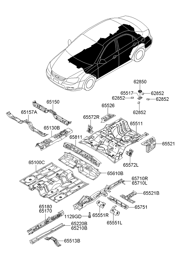 PANEL - REAR DOOR