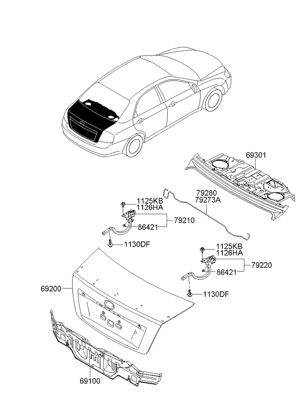 PANEL - REAR DOOR