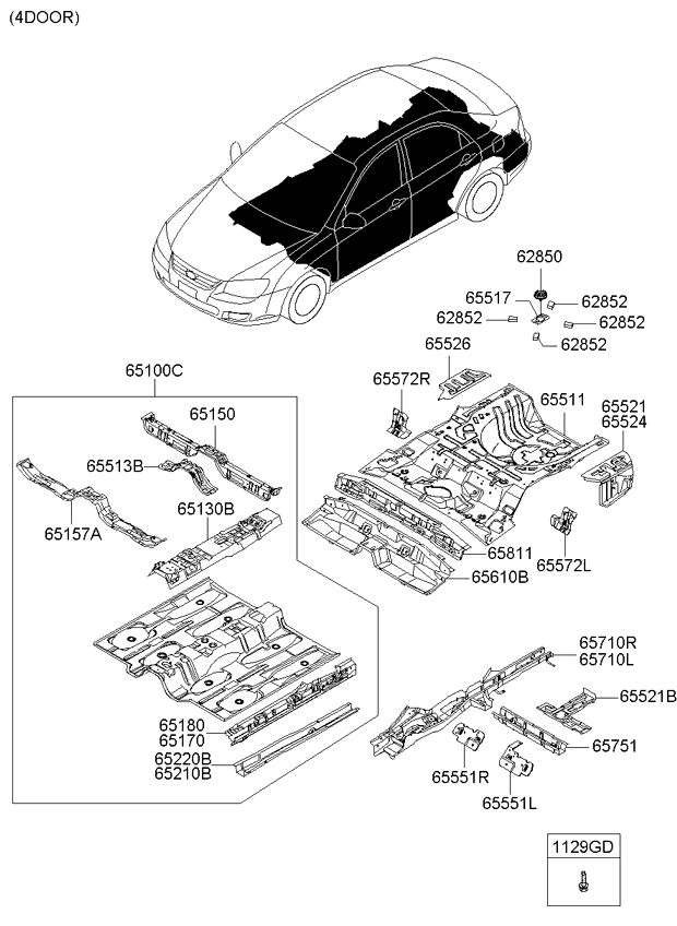 PANEL - REAR DOOR