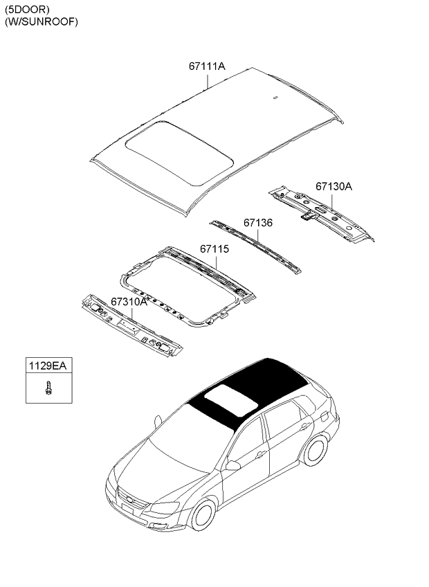 PANEL - REAR DOOR