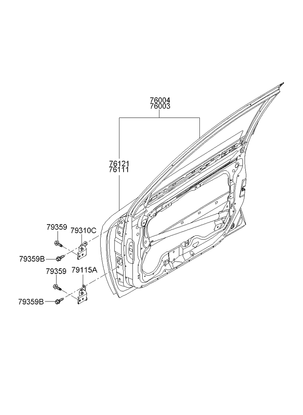 PANEL - REAR DOOR