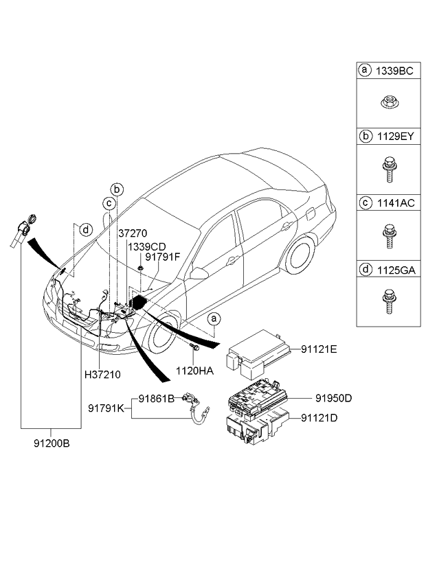 A/C SYSTEM - COOLER LINE, FRONT