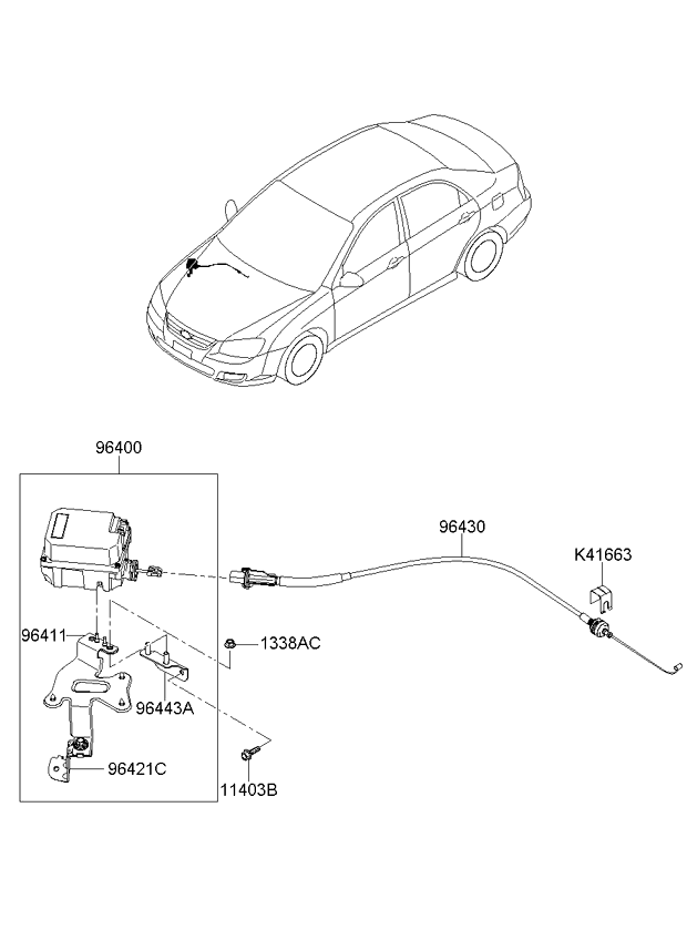 A/C SYSTEM - COOLER LINE, FRONT