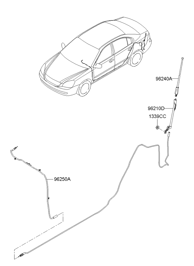 A/C SYSTEM - COOLER LINE, FRONT