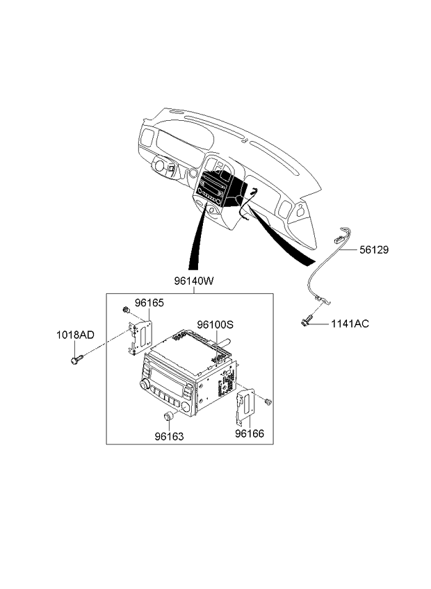 A/C SYSTEM - COOLER LINE, FRONT