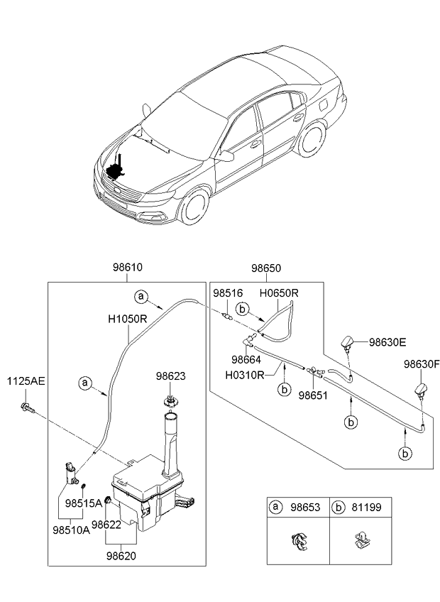 A/C SYSTEM - COOLER LINE, FRONT