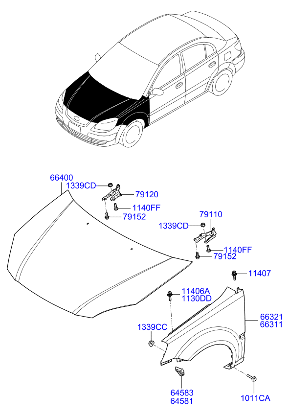 PANEL - REAR DOOR