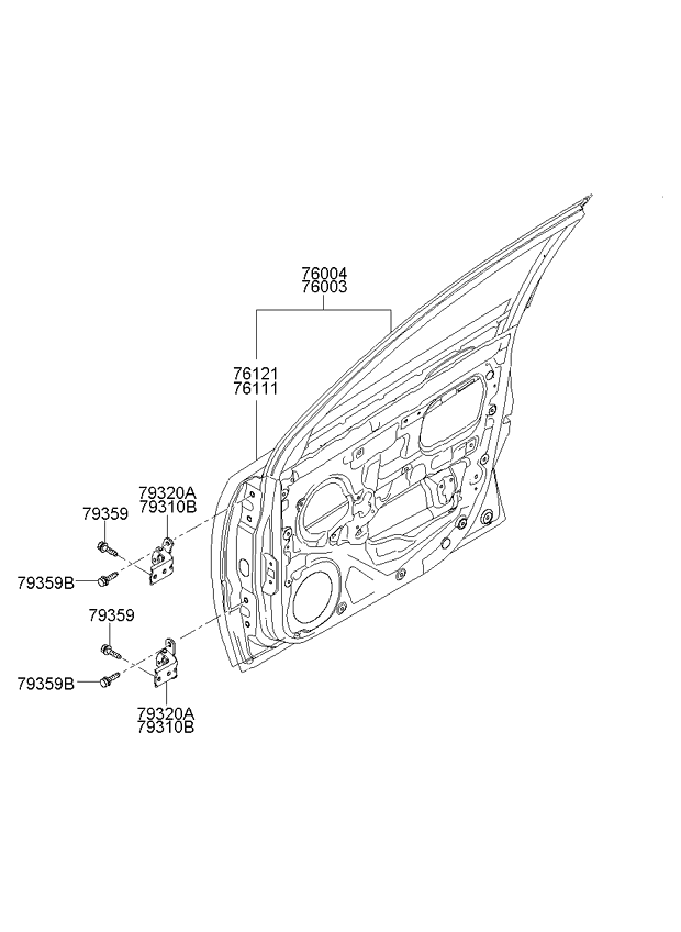 PANEL - REAR DOOR