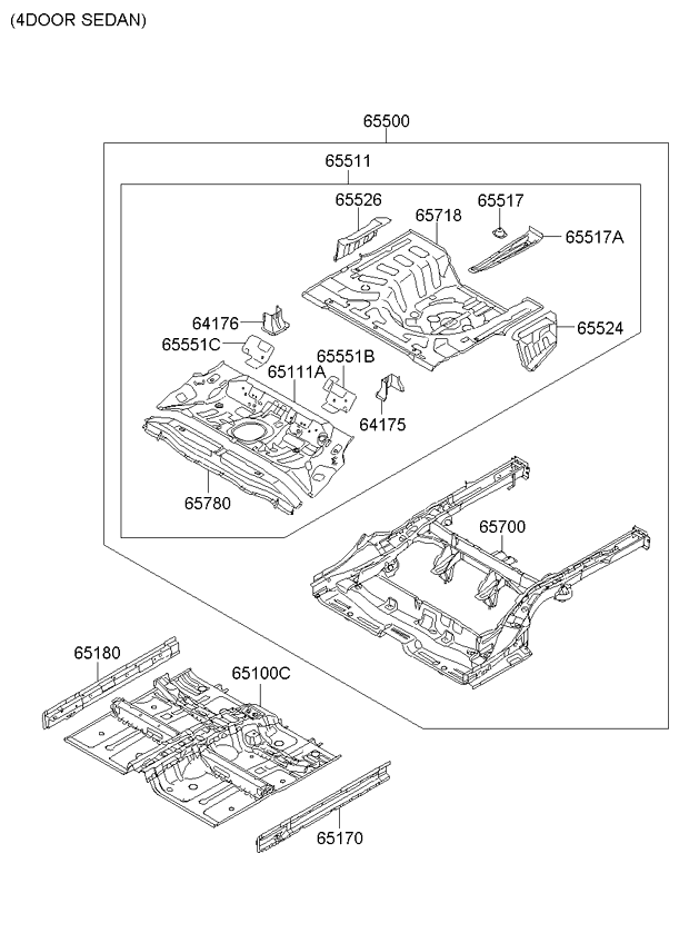 PANEL - REAR DOOR