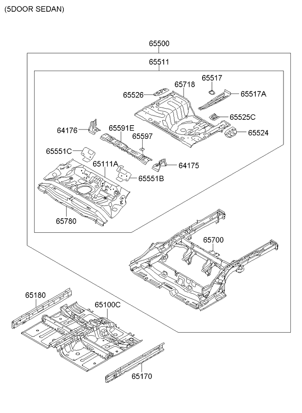 PANEL - REAR DOOR