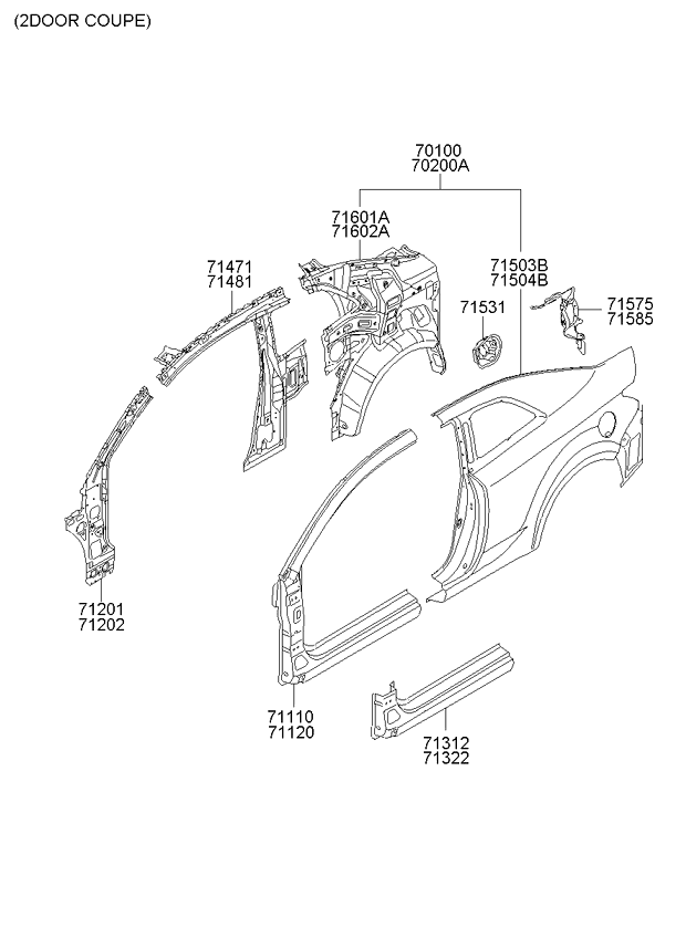 PANEL - REAR DOOR