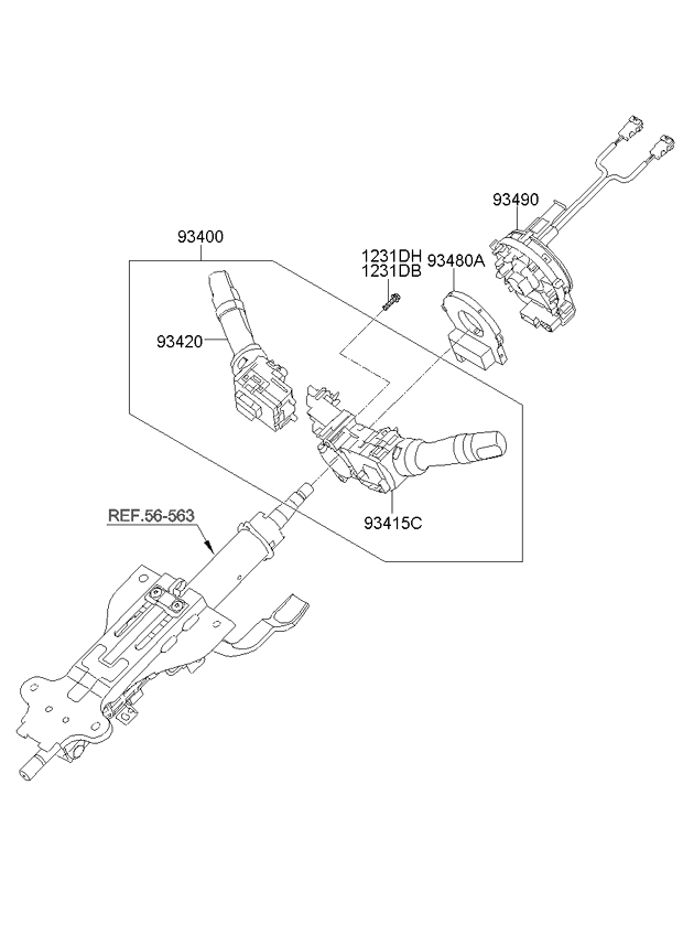 A/C SYSTEM - COOLER LINE, FRONT