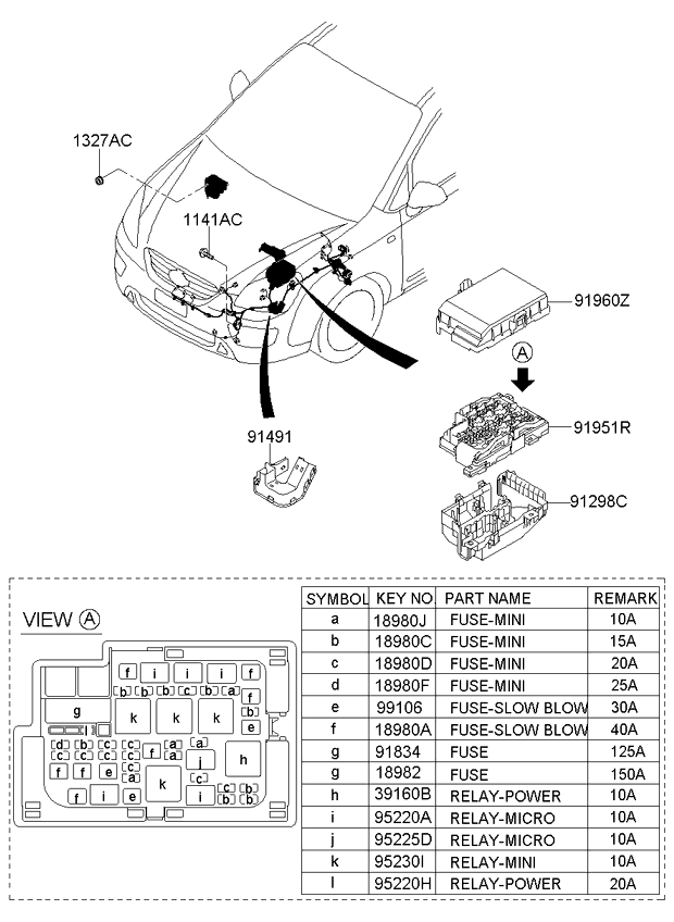 A/C SYSTEM - COOLER LINE, FRONT