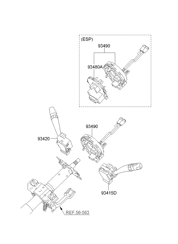 A/C SYSTEM - COOLER LINE, FRONT