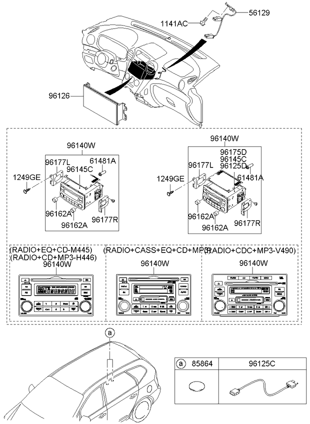 A/C SYSTEM - COOLER LINE, FRONT