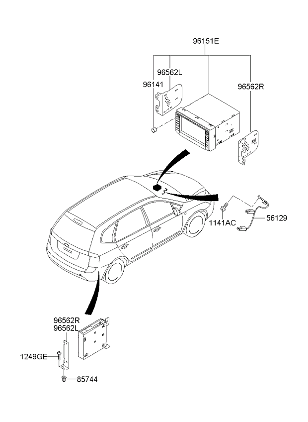 A/C SYSTEM - COOLER LINE, FRONT