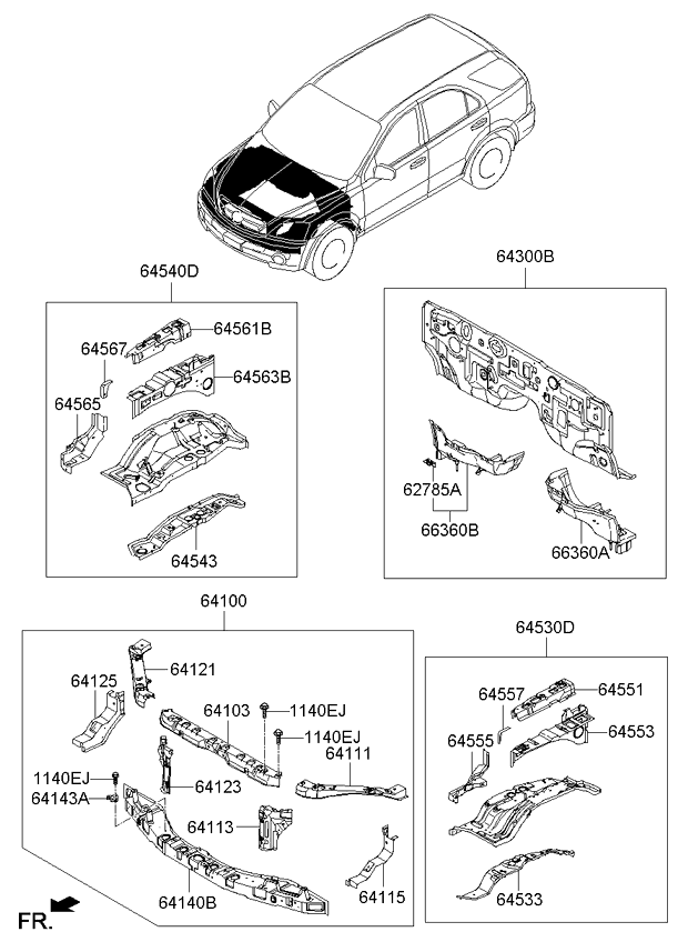 PANEL - REAR DOOR