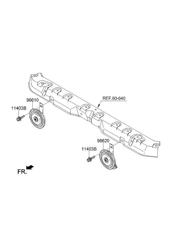 A/C SYSTEM - COOLER LINE, FRONT