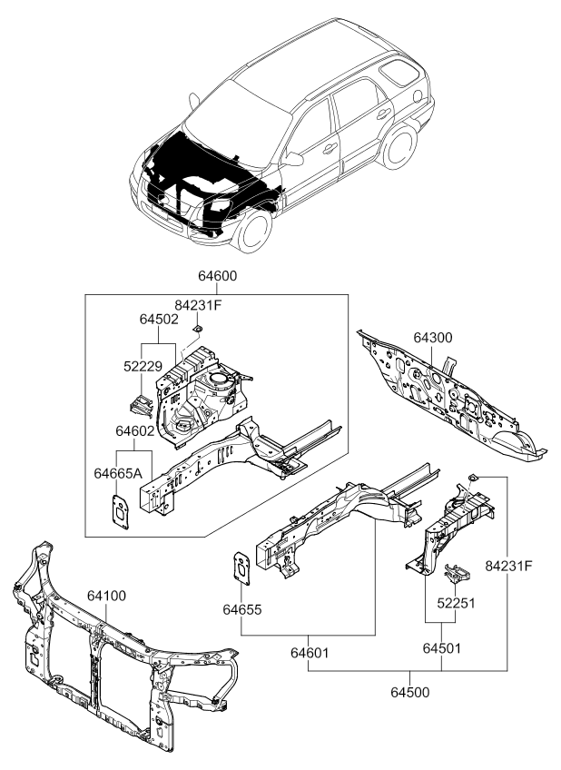 PANEL - REAR DOOR