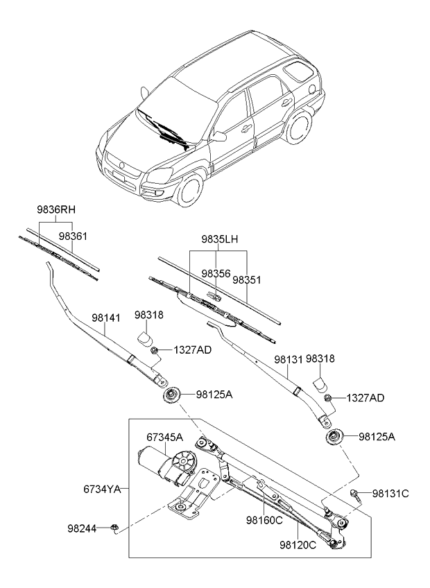 A/C SYSTEM - COOLER LINE, FRONT