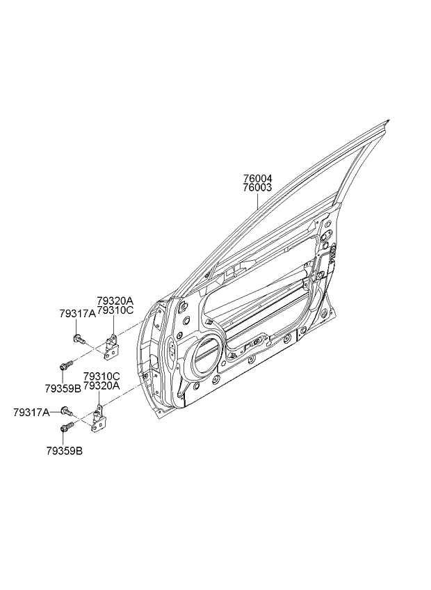 PANEL - REAR DOOR