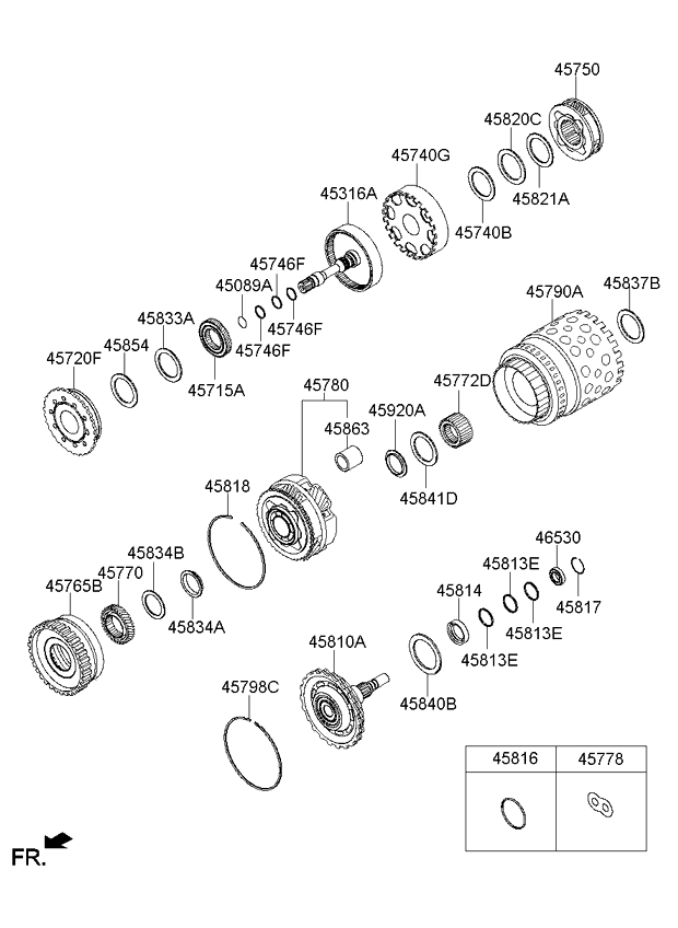 DRIVE SHAFT ASSY - REAR