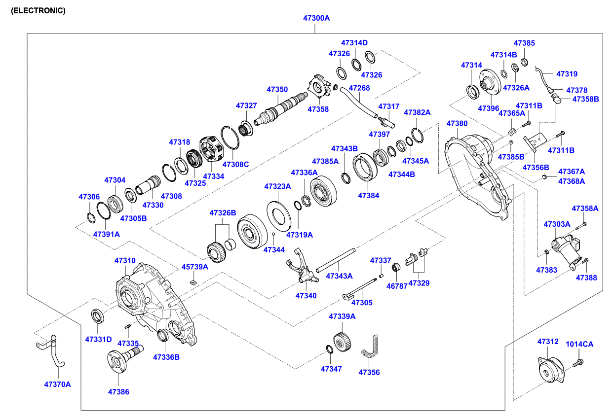 DRIVE SHAFT ASSY - REAR