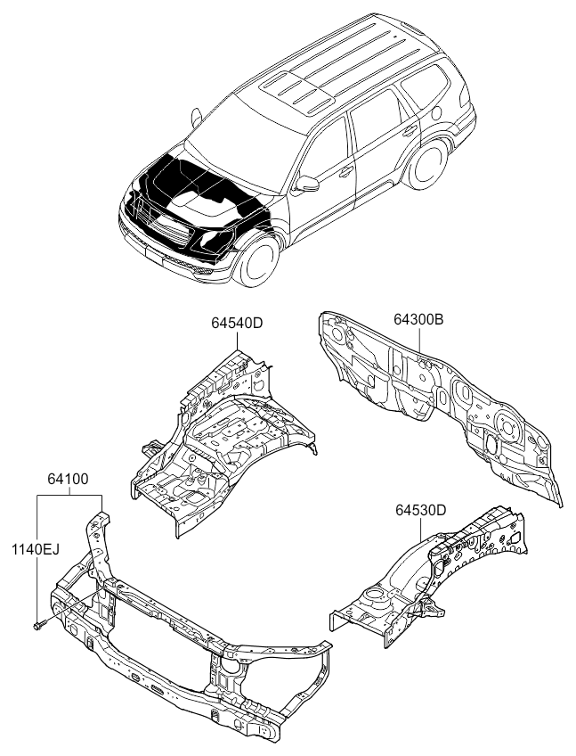 PANEL - REAR DOOR