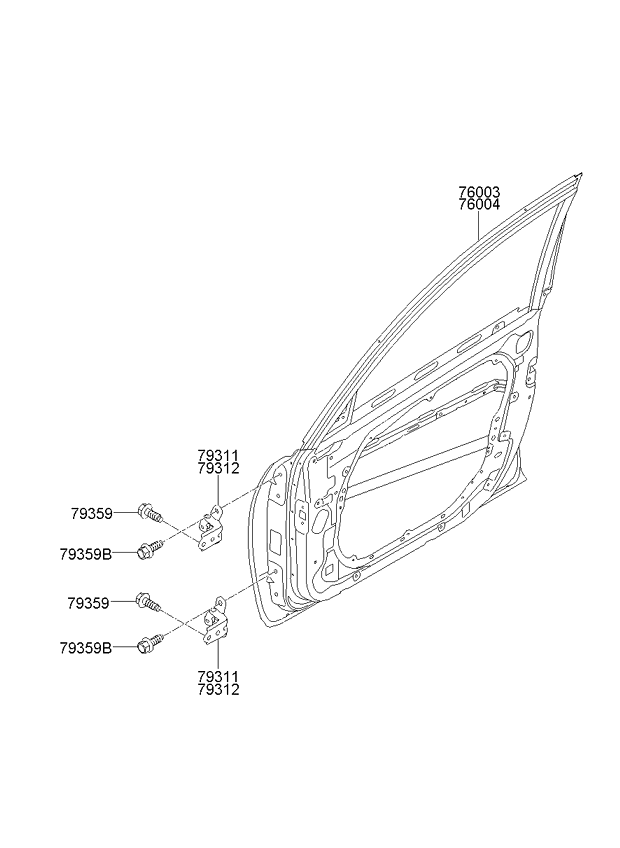 PANEL - REAR DOOR