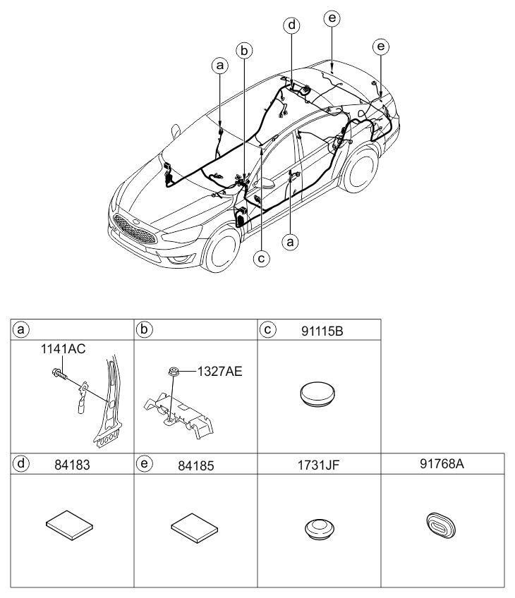 A/C SYSTEM - COOLER LINE, FRONT