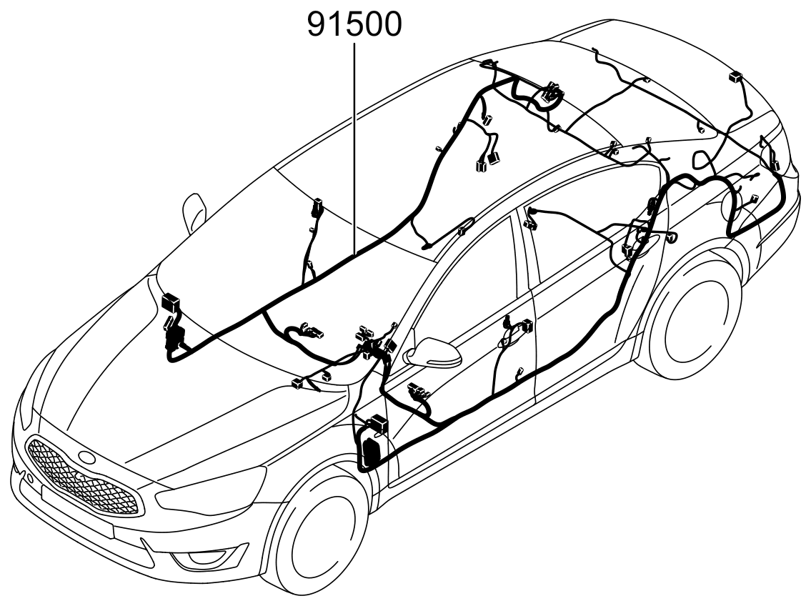 A/C SYSTEM - COOLER LINE, FRONT