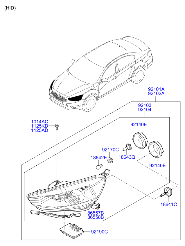 A/C SYSTEM - COOLER LINE, FRONT