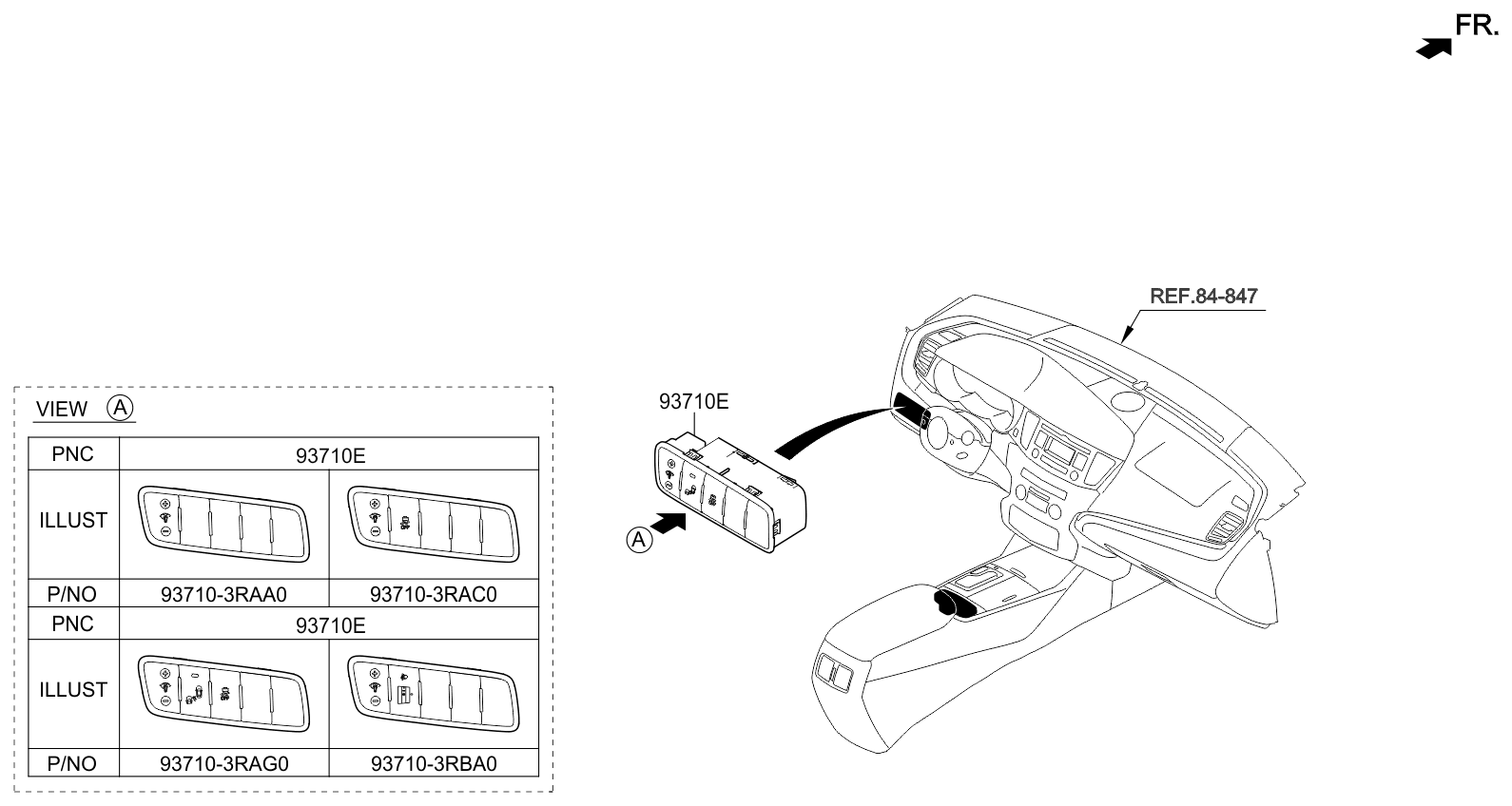 A/C SYSTEM - COOLER LINE, FRONT