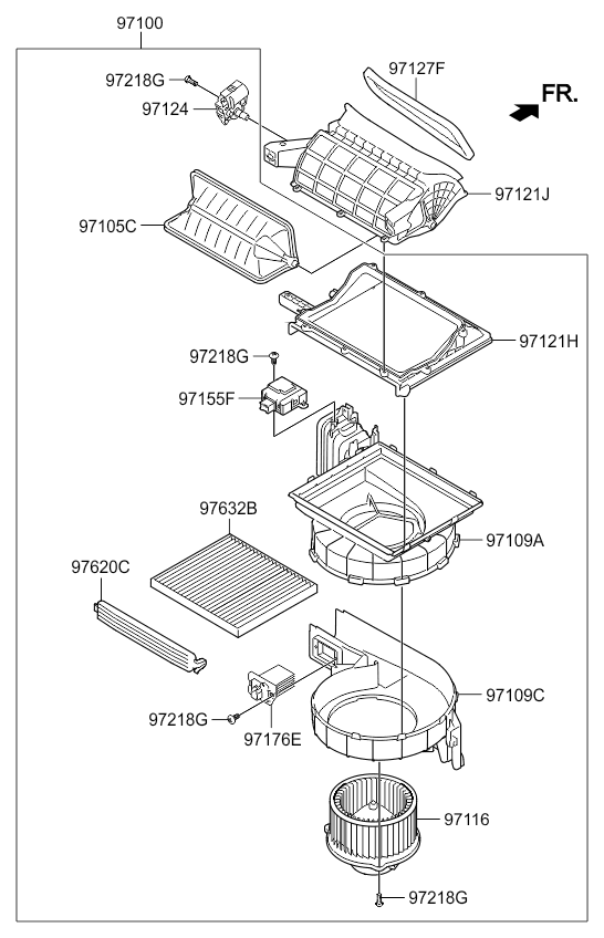 A/C SYSTEM - COOLER LINE, FRONT