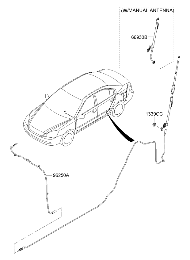 A/C SYSTEM - COOLER LINE, FRONT