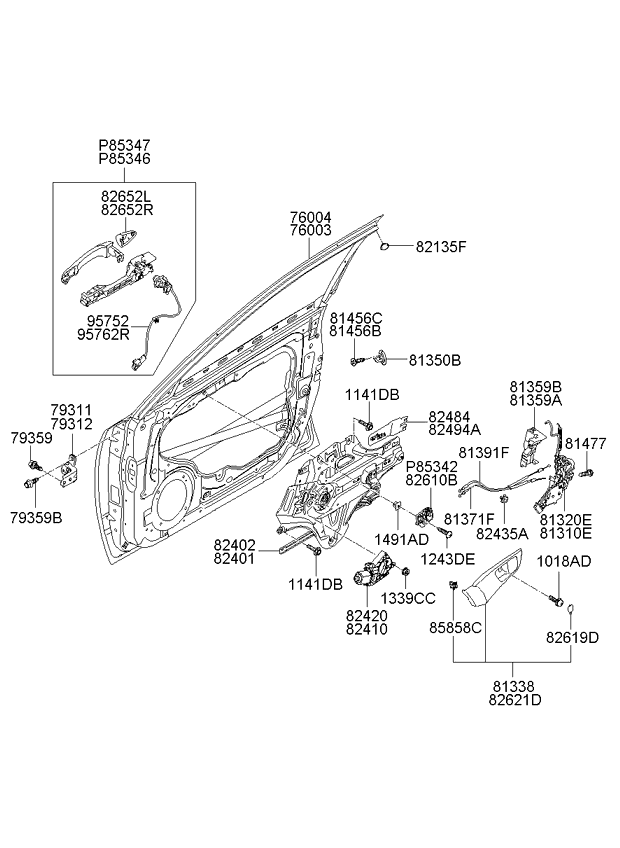 PANEL - TRUNK LID & LOCKING SYSTEM - TRUNK LID