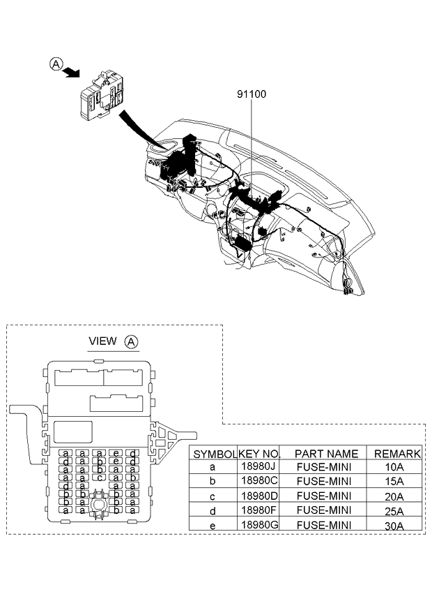 A/C SYSTEM - COOLER LINE, FRONT