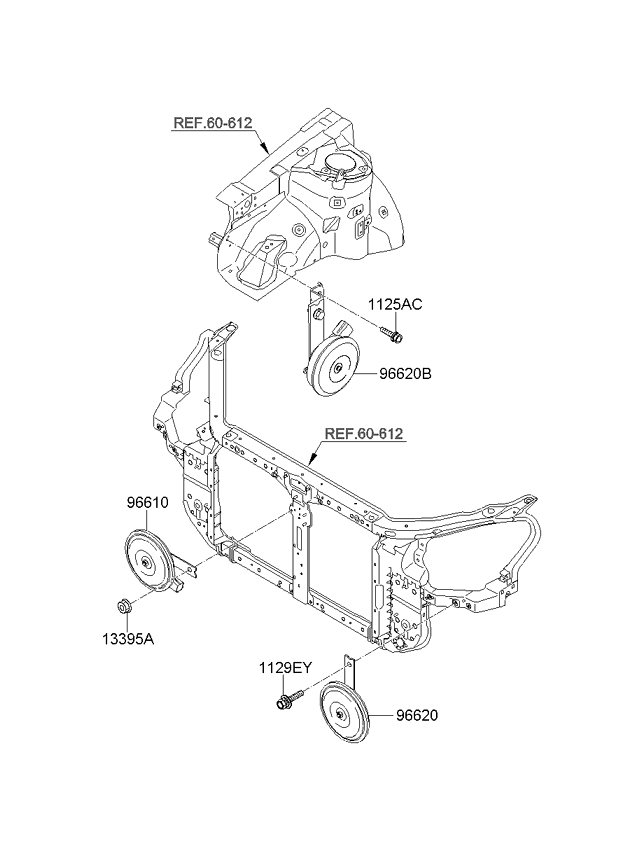 A/C SYSTEM - COOLER LINE, FRONT