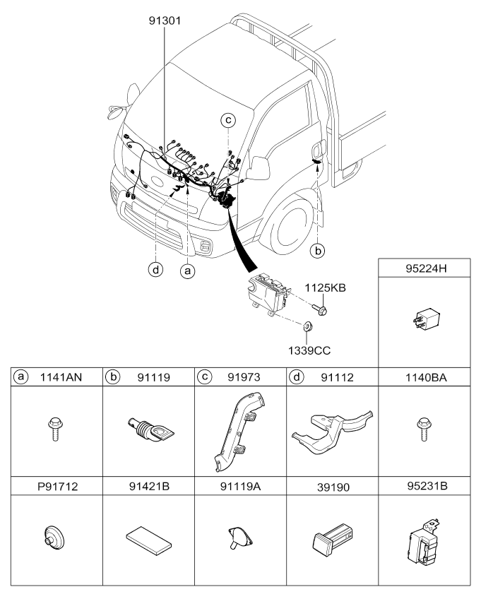 A/C SYSTEM - COOLER LINE, FRONT