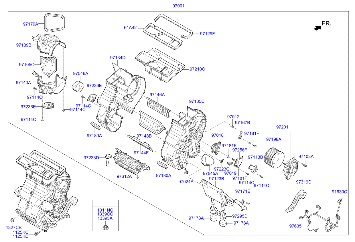 A/C SYSTEM - COOLER LINE, FRONT