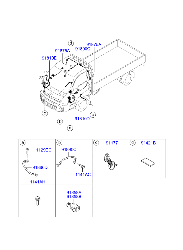 A/C SYSTEM - COOLER LINE, FRONT