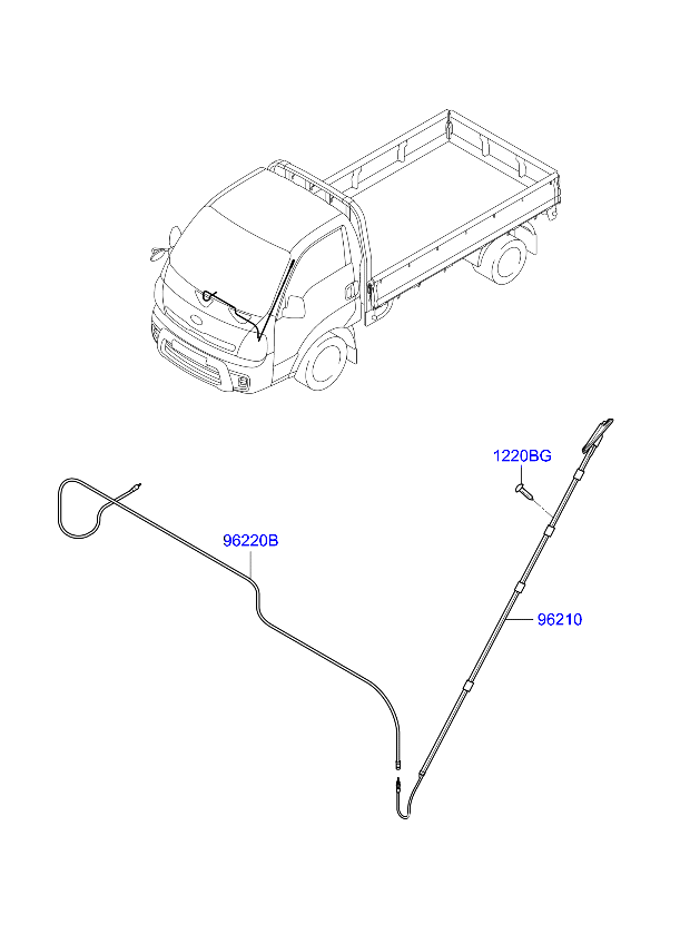 A/C SYSTEM - COOLER LINE, FRONT