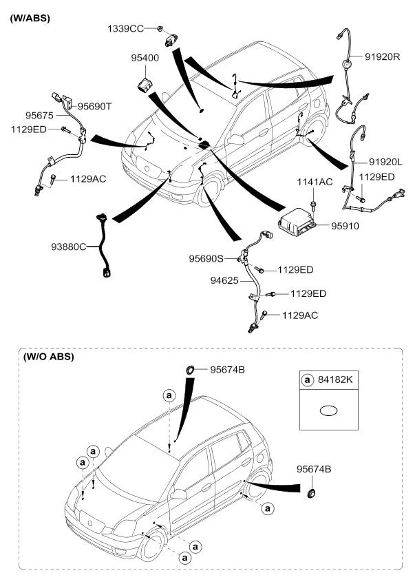 A/C SYSTEM - COOLER LINE, FRONT