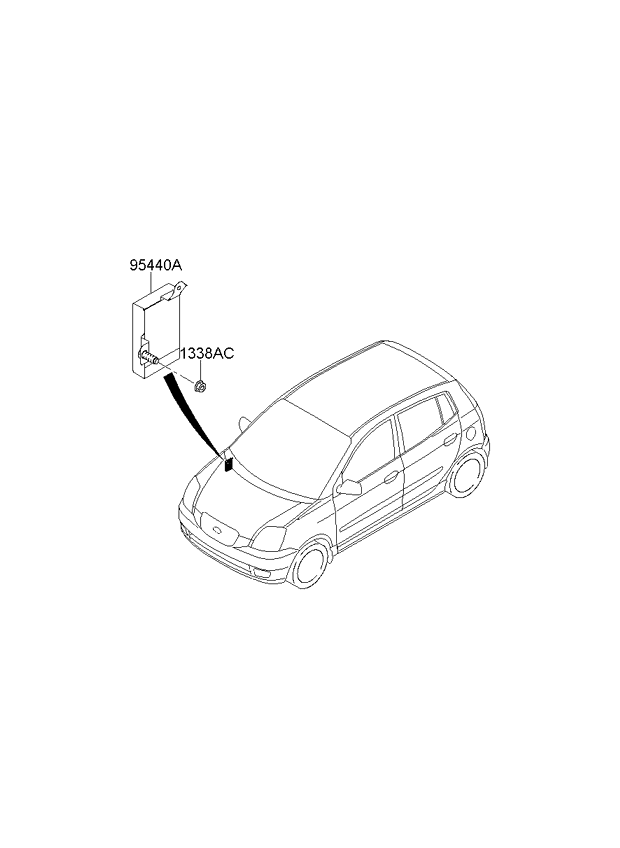 A/C SYSTEM - COOLER LINE, FRONT