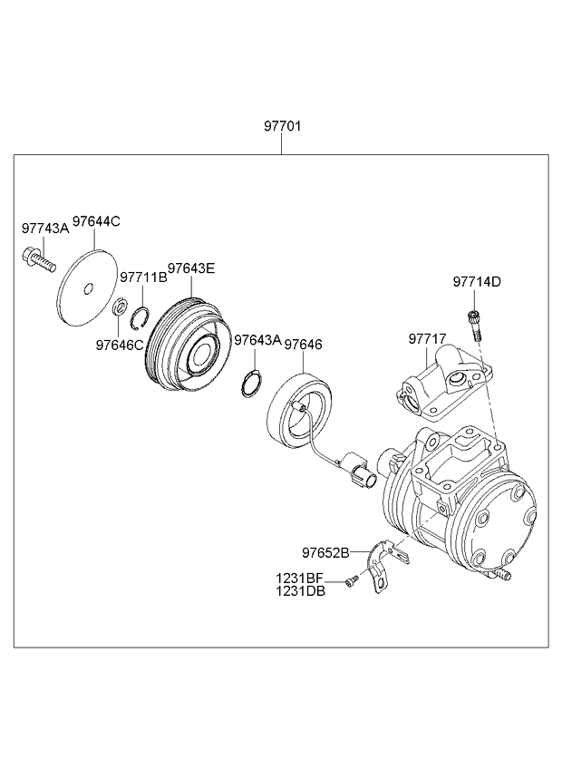 A/C SYSTEM - COOLER LINE, FRONT