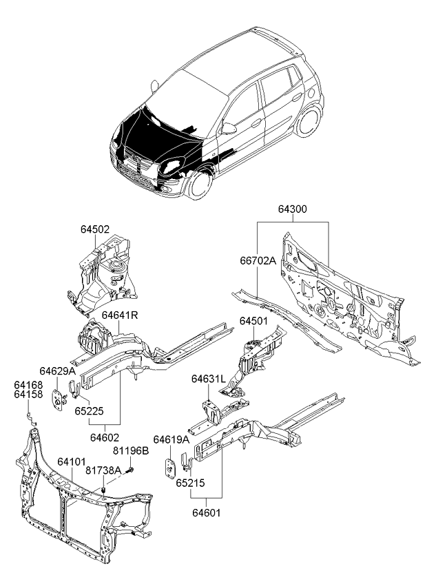 PANEL - REAR DOOR